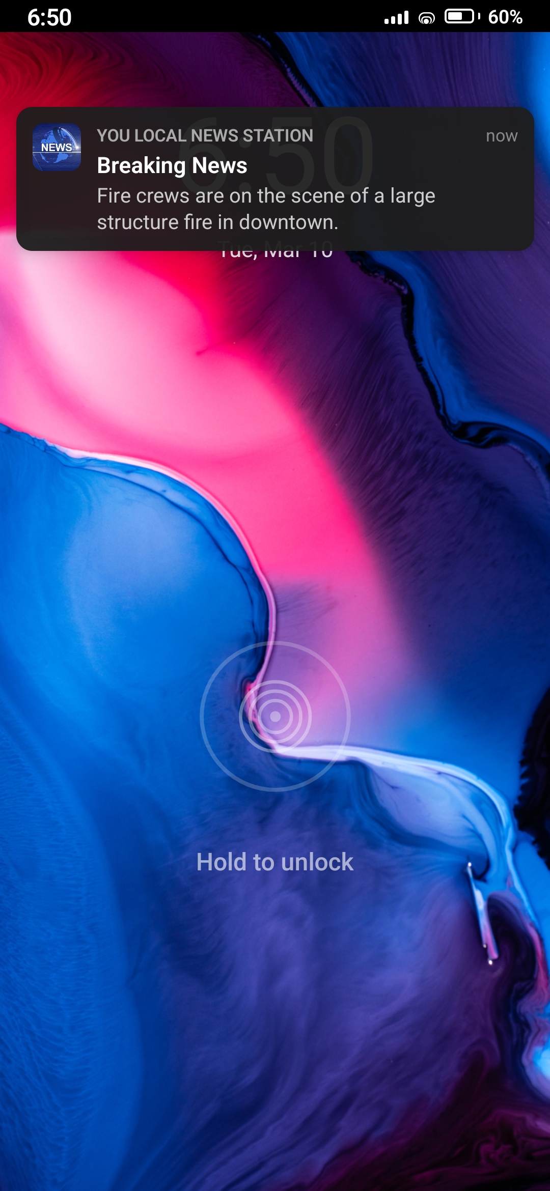 App notifications